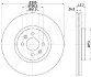 TARCZA HAM. RENAULT GRAND SCENIC ASHIKA 60000705 (фото 1)