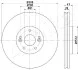 TARCZA HAM. RENAULT LAGUNA 01- ASHIKA 60000713 (фото 1)