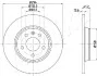 TARCZA HAM. VW T4 ASHIKA 61000307 (фото 1)