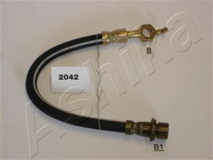 Шланг гальмівний передній лівий Toyota Avensis 03- Corolla 02- ASHIKA 69-02-2042