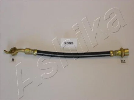 Шланг гальмівний зад. Toyoa Corolla 1.4-1.8 02-07 ASHIKA 69-02-2063