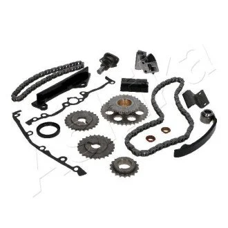 К-кт ланцюга ГРМ Nissan Almera 1.4-1.6/Primera 1.6, 90-00 ASHIKA KCK100 (фото 1)