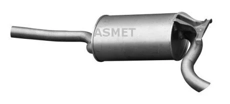 Задний. глушитель,выпускная сист. Asmet 01.004