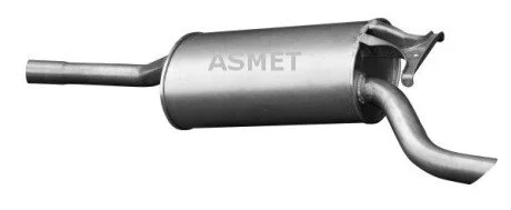 Задний. глушитель,выпускная сист. Asmet 01.009