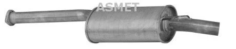 Передній глушник,випускна сист Asmet 01.010