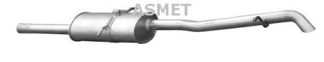 Задний. глушитель,выпускная сист. Asmet 01.051