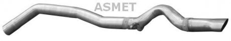 Труба вихлопного газу Asmet 01.060 (фото 1)