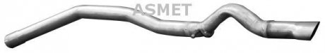Труба вихлопного газу Asmet 01.068 (фото 1)