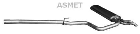 Задний. глушитель,выпускная сист. Asmet 01.077