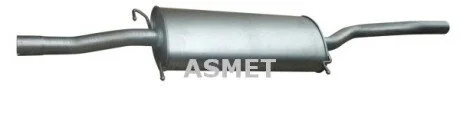 Передний глушитель, выпускная сист Asmet 01.078