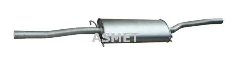Передній глушник,випускна сист Asmet 01.081 (фото 1)