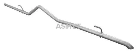 Труба вихлопного газу Asmet 02027