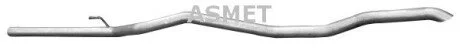 Труба вихлопного газу Asmet 02.032