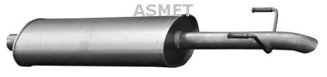 Задний. глушитель,выпускная сист. Asmet 02.043