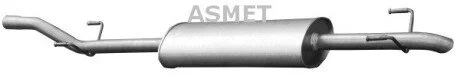 Задний. глушитель,выпускная сист. Asmet 02.045