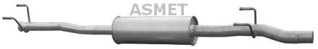 Задній. глушник,випускна сист. Asmet 02.059