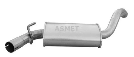Передний глушитель, выпускная сист Asmet 03.036