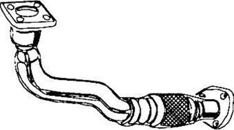 Випускна труба Asmet 03.038 (фото 1)