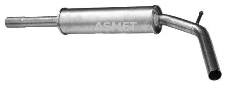 Центр. глушник,випускна сист. Asmet 03.050