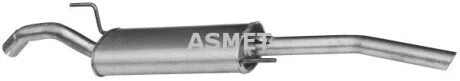 Задний. глушитель,выпускная сист. Asmet 04.034
