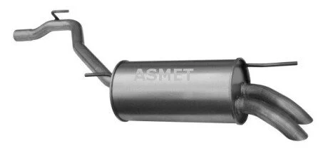 Задній. глушник,випускна сист. Asmet 04.082