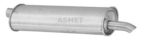 Задний. глушитель,выпускная сист. Asmet 05.069