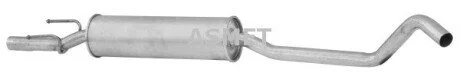 Глушник системи випуску (середній) Asmet 05126