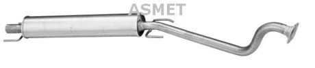 Передний глушитель, выпускная сист Asmet 05.158