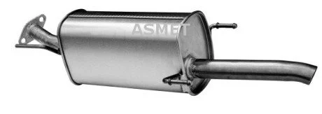 Задний. глушитель,выпускная сист. Asmet 05.161