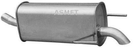 Задний. глушитель,выпускная сист. Asmet 05.180
