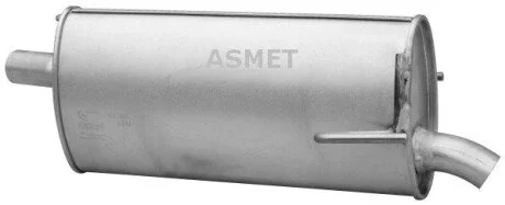 Задний. глушитель,выпускная сист. Asmet 05.185