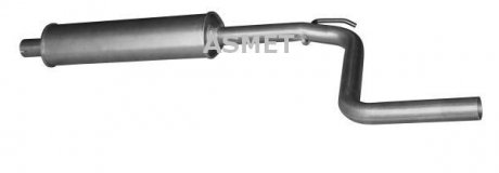 Глушитель системы выпуска, передний Asmet 05.188