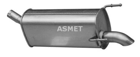 Задний. глушитель,выпускная сист. Asmet 05.230