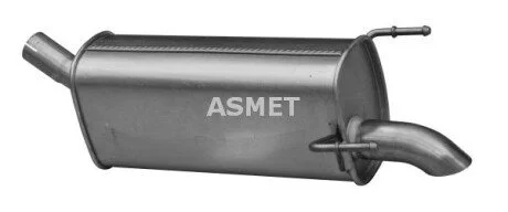 Задний. глушитель,выпускная сист. Asmet 05.232