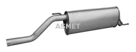 Задній. глушник,випускна сист. Asmet 05275