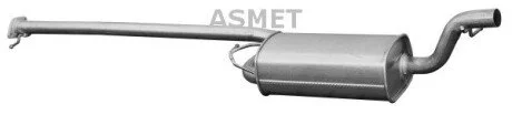 Передний глушитель, выпускная сист Asmet 07.153