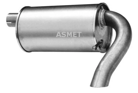 Задний. глушитель,выпускная сист. Asmet 07.174
