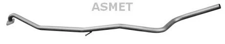 Труба вихлопного газу Asmet 07.182