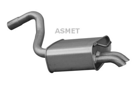Задний. глушитель,выпускная сист. Asmet 07.185