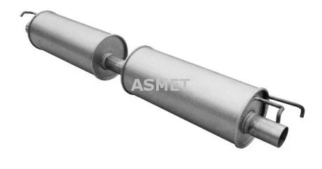 Передний глушитель, выпускная сист Asmet 07.227