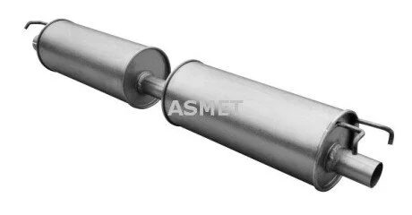 Передний глушитель, выпускная сист Asmet 07.241