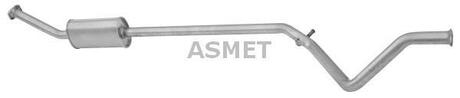 Передній глушник,випускна сист Asmet 08.053 (фото 1)
