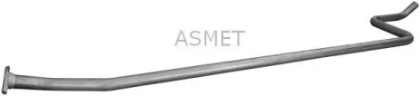 Вихлопна труба середн PEUGEOT 207 1.4 04.06-10.13 Asmet 08.064