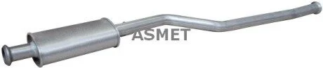 Передний глушитель, выпускная сист Asmet 09.047