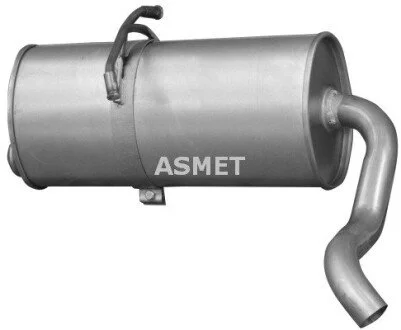 Задний. глушитель,выпускная сист. Asmet 09.089