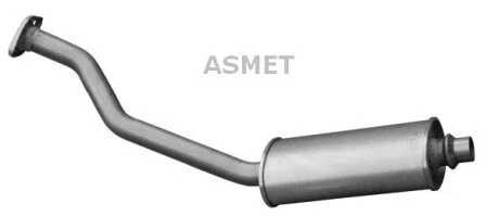 Передний глушитель, выпускная сист Asmet 09.097