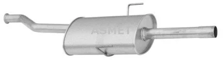 Передний глушитель, выпускная сист Asmet 10.053