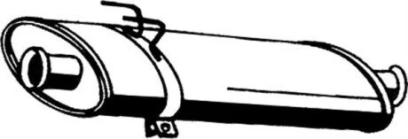 Передній глушник,випускна сист Asmet 10.090