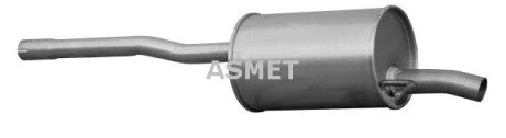Задний. глушитель,выпускная сист. Asmet 10.110
