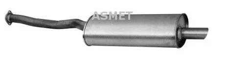 Задний. глушитель,выпускная сист. Asmet 12.035